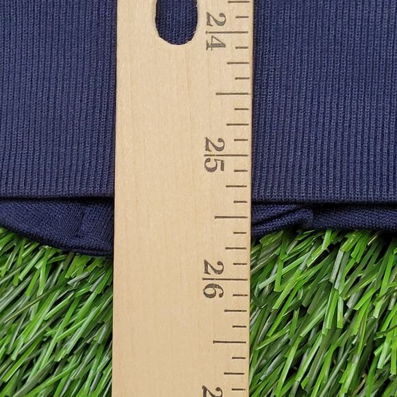 Vintage 90s MOD Crop Track Jacket M/L 21x26 Blue White Red - Picture 12 of 12